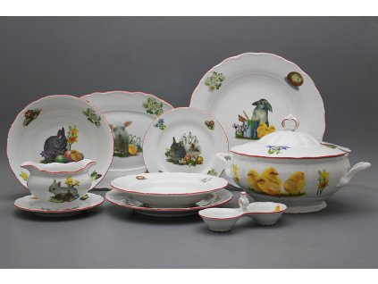 Jídelní souprava Verona/Ofélie Velikonoce 26dílná GCL č. 1