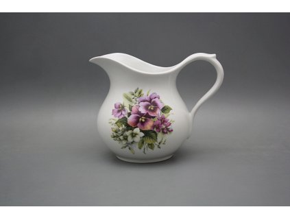 Džbán baňatý 1,2l Macešky BB č. 1