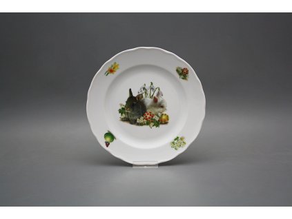 Talíř dezertní 19cm Rokoko Velikonoce GBB č. 1