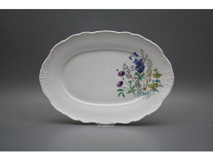 Ovál 32cm Verona Kvetoucí louka motiv D HBB č. 1