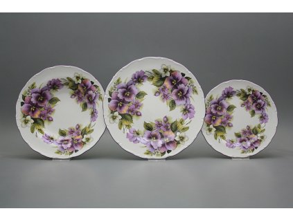 Talířová souprava Ofélie Macešky 12dílná CvFL č. 1