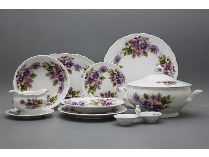 Jídelní souprava Verona/Ofélie Macešky 26dílná BB č. 1