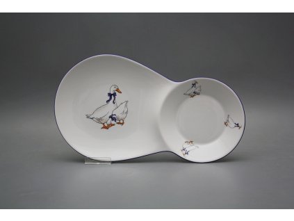 Snídaňový tácek dvojitý Husy ML č. 1