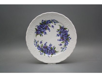 Talíř mělký 26cm Opera Pomněnky CBB č. 1