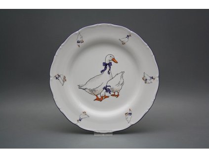 Talíř mělký 25cm Ofélie Husy FML č. 1