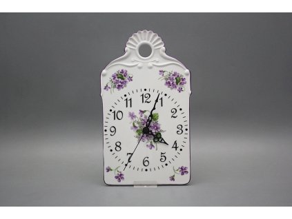 Hodiny prkénko Fialky FL č. 1