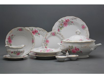 Jídelní souprava Verona/Ofélie Radost 26dílná GL LUX č. 1