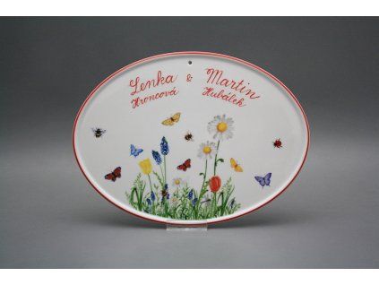 Dveřní štítek velký Jaro CL č. 1