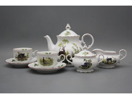 Čajová souprava Ofélie Myslivci 15dílná HL č. 1