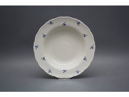 Talíř hluboký 23cm Ofélie IVORY Pomněnky Házenky ABB č. 1