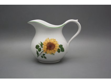 Džbán baňatý 1,2l Slunečnice ZL č. 1