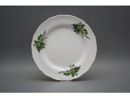 Talíř mělký 25cm Ofélie Konvalinky CGL č. 1