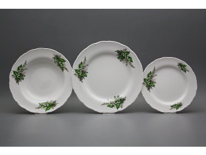 Talířová souprava Ofélie Konvalinky 36dílná CBB č. 1