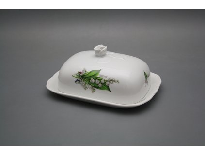 Máslenka hranatá velká Rokoko Konvalinky BB č. 1