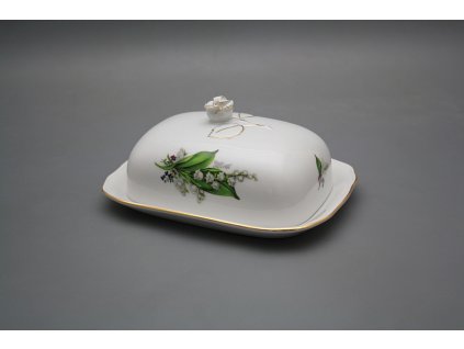 Máslenka hranatá velká Rokoko Konvalinky GL č. 1