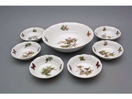 Kompotová souprava Ofélie Ptáčci 7dílná GBB č. 1