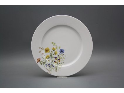 Talíř mělký 25cm Nina Kvetoucí louka motiv B HBB č. 1