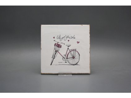 Obklad Forli Blanco 15x15cm Bicycle č. 1