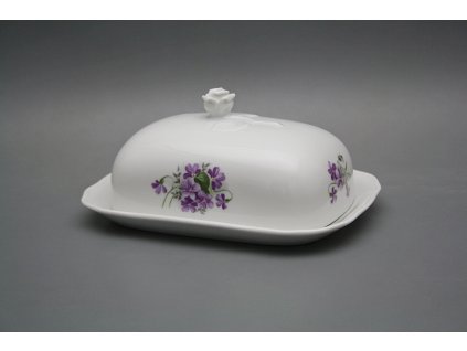 Máslenka hranatá velká Rokoko Fialky BB č. 1