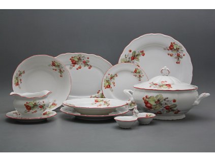 Jídelní souprava Verona/Ofélie Jahody 26dílná CCL č. 1