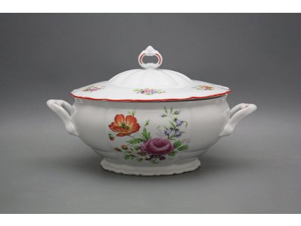 Mísa polévková 2,5l Verona Míšeňská kytice CL č. 1