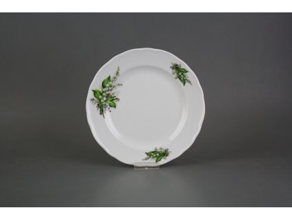 39884 talir dezertni 19cm rokoko konvalinky cbb