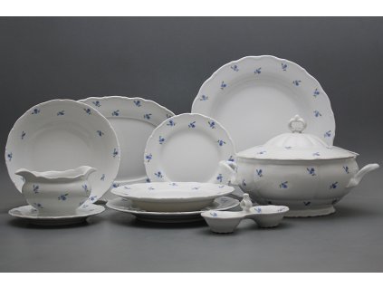 Jídelní souprava Verona/Ofélie Pomněnky Házenky 26dílná ABB č. 1