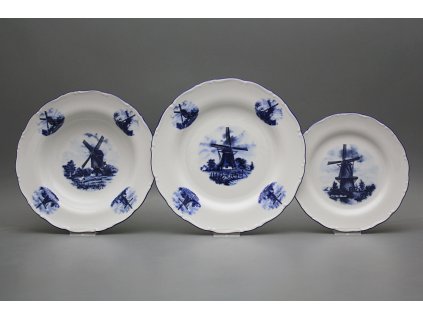 Talířová souprava Ofélie Mlýn 24dílná GIML č. 1