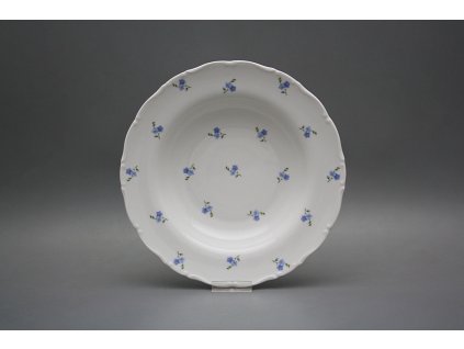 Talíř hluboký 23cm Ofélie Pomněnky Házenky BBB č. 1