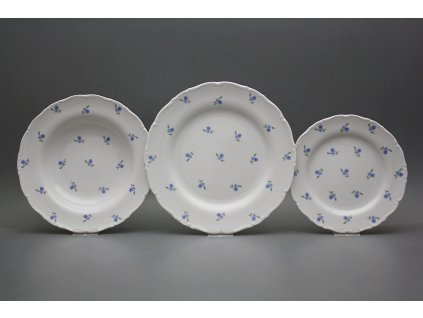 Talířová souprava Ofélie Pomněnky Házenky 24dílná BBB č. 1