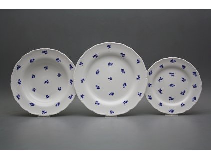 Talířová souprava Ofélie Luční kvítí Házenky 36dílná BBB č. 1