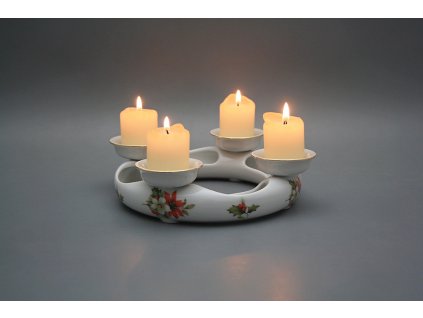 Svícen adventní Vánoční hvězda GL č. 1