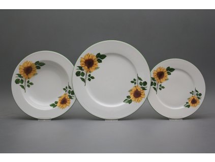 Talířová souprava Nina Slunečnice 24dílná DZL č. 1