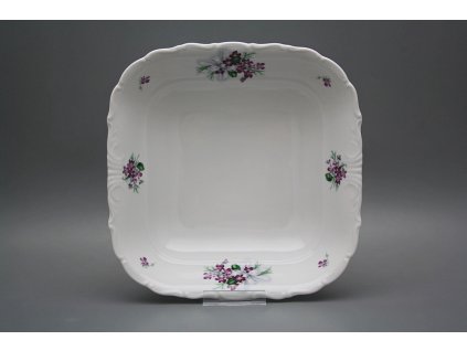 Mísa čtyřhranná 24cm Verona Viola s mašlí KBB č. 1