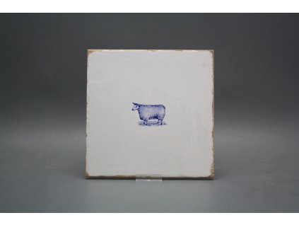 Obklad Forli Blanco 20x20cm Modrá farma Ovce č. 1