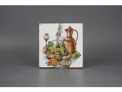 Obklad Forli Blanco 15x15cm Italská kuchyně motiv A č. 1