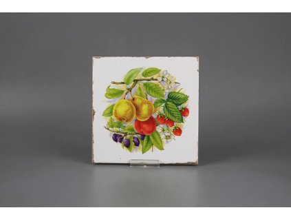 Sada obkladů Forli Blanco 15x15cm 4dílná Ovocný sad č. 1