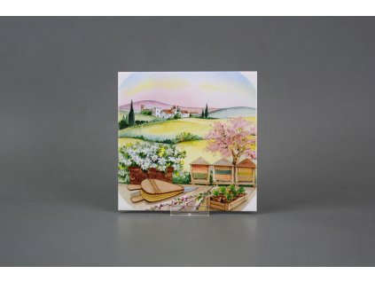 Obklad 15x15cm Roční období - Jaro WL č. 1