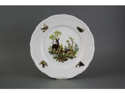 Talíř mělký 25cm Marie Louise Srna GBB č. 1