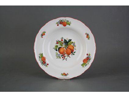 Talíř hluboký 23cm Ofélie Apricot FCL č. 1