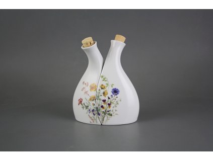 Dvoudílná sada Olej/Ocet 0,17l  Isabelle Kvetoucí louka motiv B č. 1