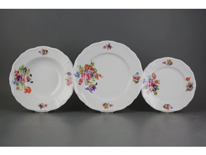 Talířová souprava Marie Louise Perla 12dílná EBB č. 1