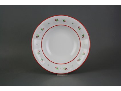 Talíř hluboký 24cm Benedikt dec.02.01.ZC ACL č. 1