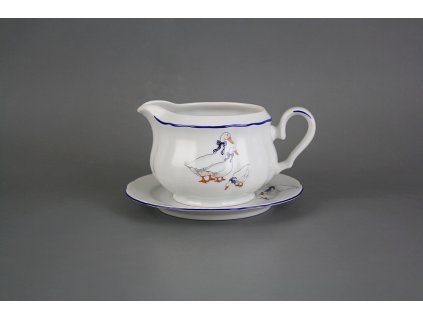 Omáčník 0,5l s podstavcem Rose Husy ML č. 1