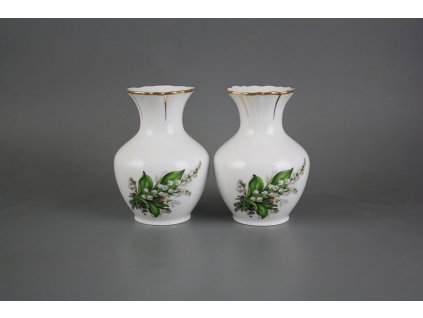 Váza 13,5cm Rokoko Konvalinky GL LUX č. 1