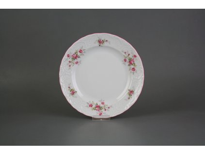 Talíř dezertní 19,5cm Opera Růžičky růžové SM ARL č. 1