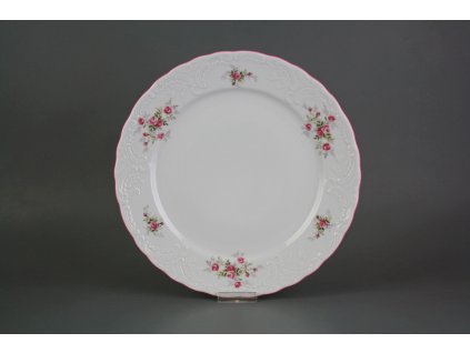Talíř mělký 26cm Opera Růžičky růžové SM ARL č. 1