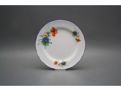 Talíř dezertní 19cm Ofélie Polní kvítí CAL č. 1