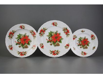 Talířová souprava Opera Vánoční hvězda 24dílná FBB č. 1