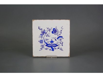 Obklad Forli Blanco 15x15cm Cibulákový dekor motiv C č. 1